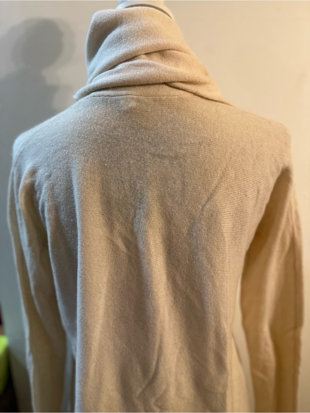 Vince Cream Cowl-Neck Knit Sweater - Picture 6 of 10